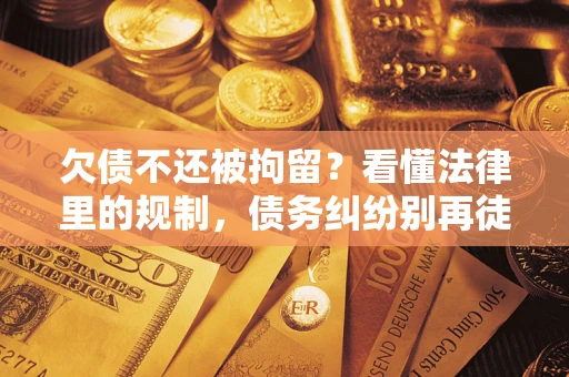 济南欠债不还被拘留？看懂法律里的规制，债务纠纷别再徒劳奔波